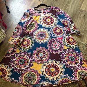 Bright beautiful dress